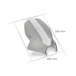 Слюда New Generation Touring Yamaha MT-09 24-26, MT-09 SP 24-26, MT-09 Y-AMT 25-26 Smoke - Image 4