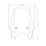 Слюда Touring Husqvarna Norden 901 22-24/2026, 901 Norden Expedition 24-26 Clear - Image 2