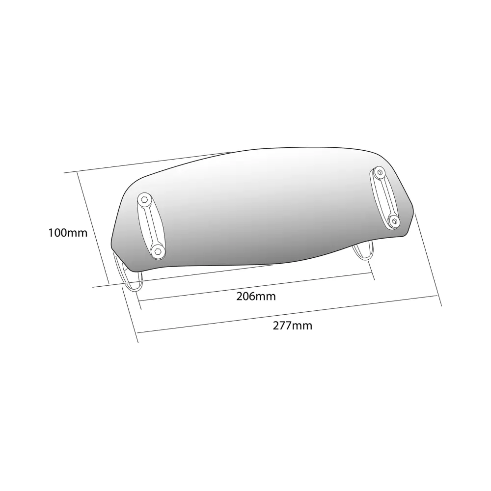 701687-puig-multi-adjustable-visor-clip-on-6320w-2-1.webp Регулируема слюда Clip-on 277x100mm Clear - Image 1
