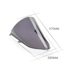 Слюда R-Racer Yamaha YFZ-R6 17-20, YFZ-R6 Racer 22-26, YFZ-R7 22-26 Clear - Image 3