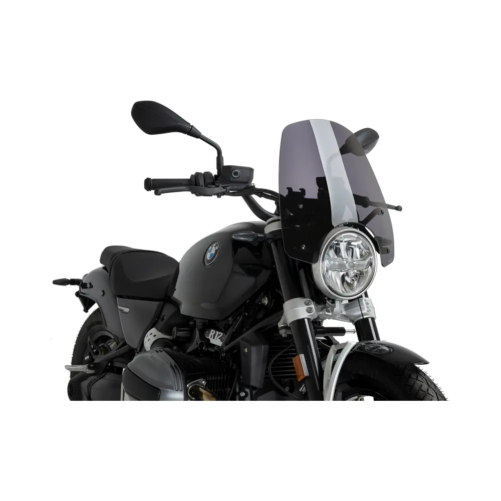 702198-puig-windshield-new-generation-touring-22134f-1-1.webp Слюда New Generation Touring BMW R12 Ninet T 24-26 Dark Smoke - Image 1