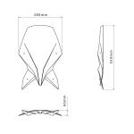 Слюда New Generation Touring KTM 990 Duke/R 24-26 Clear - Image 2