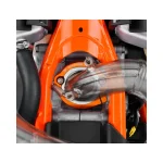 Протектор за фланеца на ауспуха KTM EXC250/300 17-26, SX250 17-26; Husqvarna TE250/300 17-26, TC250 17-26 червен - Image 3