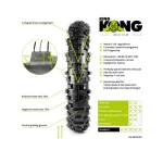 Задна гума X-GRIP King Kong 140/80-18 M/C 70M M+S - Image 6