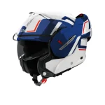 Каска Mathisse II Genius Blue/Red Gloss