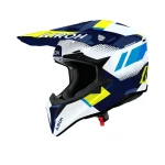 Каска Wraaap Vision Yellow/Blue Gloss