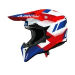 Каска Wraaap Vision Red/Blue Gloss