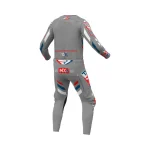 Тениска Podium Gladiator MX25 Grey White Red - Image 4
