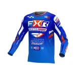 Тениска Podium Gladiator MX25 Blue White Nuke Red