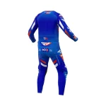 Тениска Podium Gladiator MX25 Blue White Nuke Red - Image 4