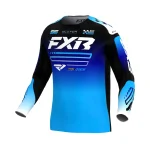Тениска Clutch MX26 Blue Black White