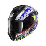 Каска Spartan RS Carbon Streetrush Blue Chrom