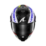 Каска Spartan RS Carbon Streetrush Blue Chrom - Image 3