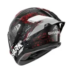 Каска Skwal Cup Speed-VIB Black Red Silver - Image 2