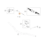 Жило газ OEM KTM 85SX 21-26; Husqvarna TC85 21-26; Gas Gas MC85 21-26 - Image 2