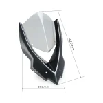 Слюда New Generation Touring Kawasaki Z1100 2026, Z1100 SE 2026 Dark Smoke - Image 2