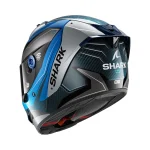 Каска Aeron Mekarium Carbon Blue Silver - Image 2