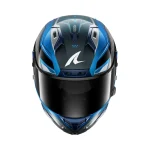 Каска Aeron Mekarium Carbon Blue Silver - Image 3