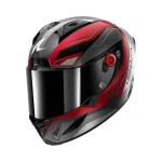 Каска Aeron Mekarium Carbon Red Silver