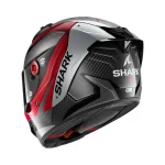 Каска Aeron Mekarium Carbon Red Silver - Image 2
