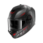 Каска Spartan GT Pro Carbon Mekarium Matt Anthracite Red
