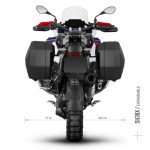 Монтажен комплект за куфари SHAD 3P SYSTEM BMW R1300GS ADVENTURE - Image 2