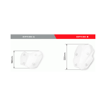 Слюда Touring Plus BMW F750GS 18-24, G850GS 18-23, F850GS Adventure 19-23 Smoke за мотори стандартно OEM със спортна слюда - Image 3