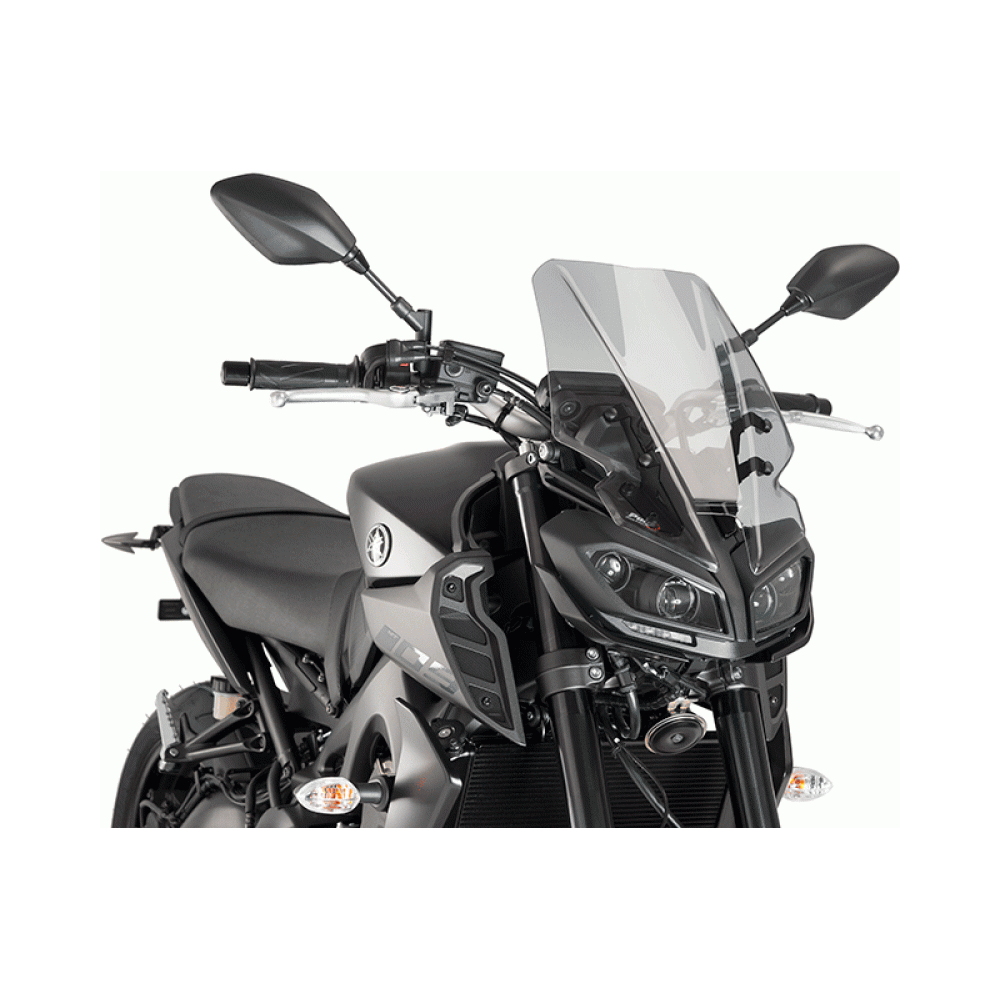 9b8e2a13f95270db09350d85b3c039bb-1.png Слюда New Generation Touring Yamaha MT-09 17-20 Smoke - Image 1