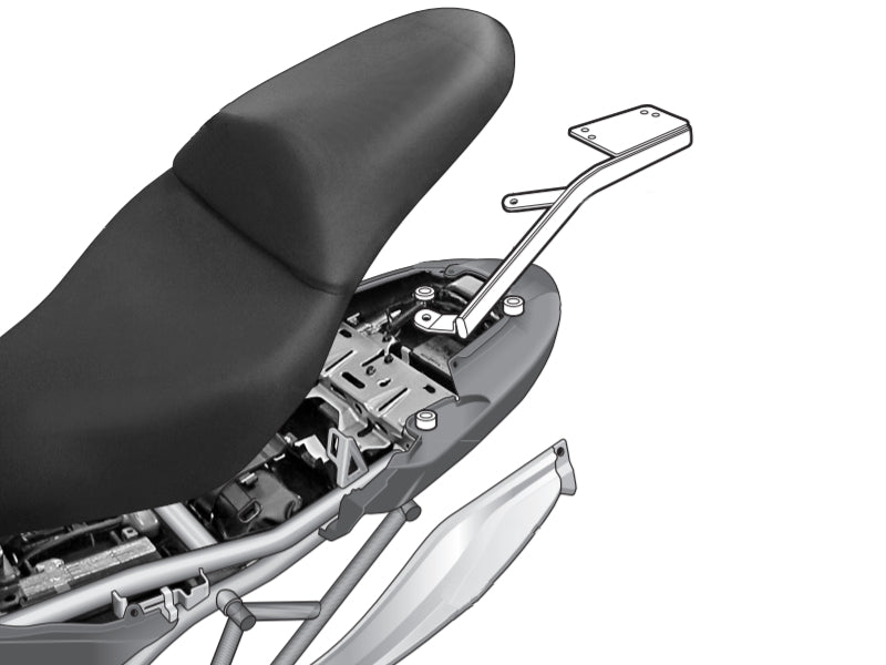 K0VR67ST.jpg Монтажен комплект за куфари SHAD TOP MASTER KAWASAKI VERSYS 650 '07 - Image 1