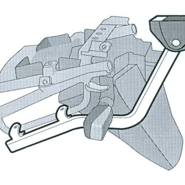Монтажен комплект за куфари SHAD TOP MASTER SUZUKI BANDIT N600 94/99