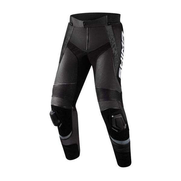 Кожен мото панталон SHIMA STR 2.0 BLACK