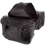 Кожени дисаги за мотор A-PRO SPIRIT BLACK