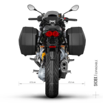 Монтажен комплект за куфари SHAD 3P SYSTEM MOTOGUZI V100 MANDELLO '23 - Image 6