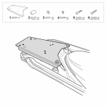 Монтажен комплект за куфари SHAD TOP MASTER BMW R 1300 GS '24 - Image 2