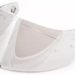 Сив огледален визьор за каска PREMIER HYPER/DEVIL SILVER MIRROR