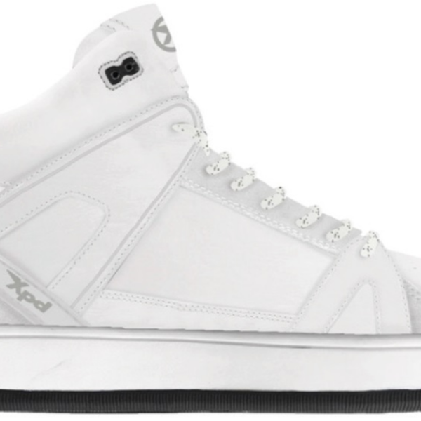 Мото кецове XPD MOTO-1 Leather White