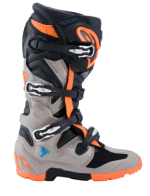 Мотокрос ботуши ALPINESTARS TECH 7 ENDURO BACK/GREY/ORANGE - Image 3