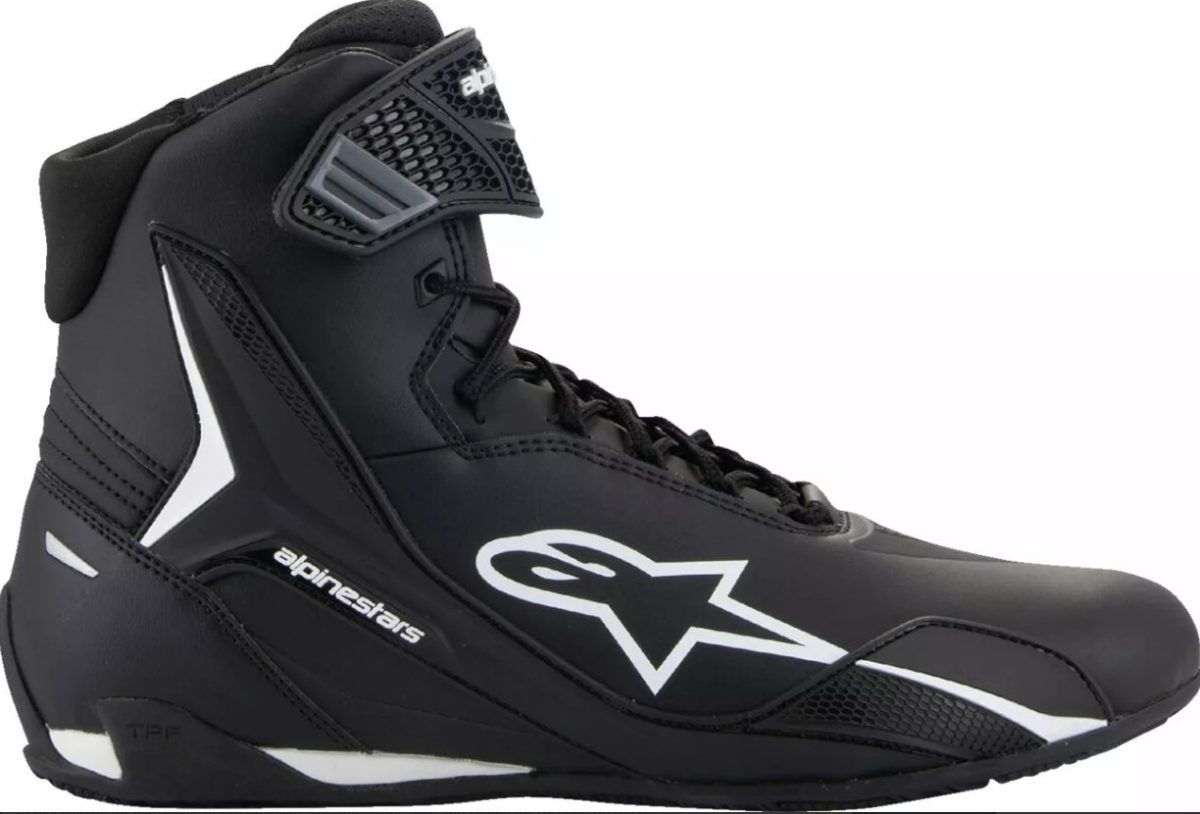 Мото боти ALPINESTARS FASTER-4 BLK/WHT - Image 2
