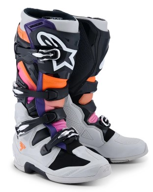 Screenshot_3005.jpg Мотокрос ботуши ALPINESTARS TECH 7 BLK/LT GY/ORG FL/MAG - Image 1