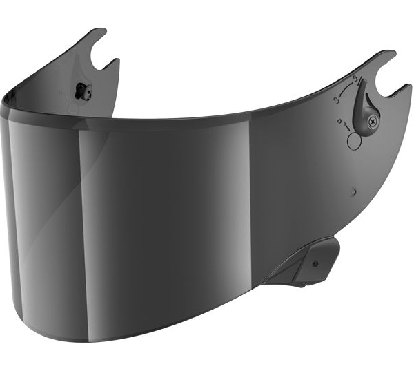 Визьор SHARK AERON; AERON GP; RACE-R; SPEED-R - Черен