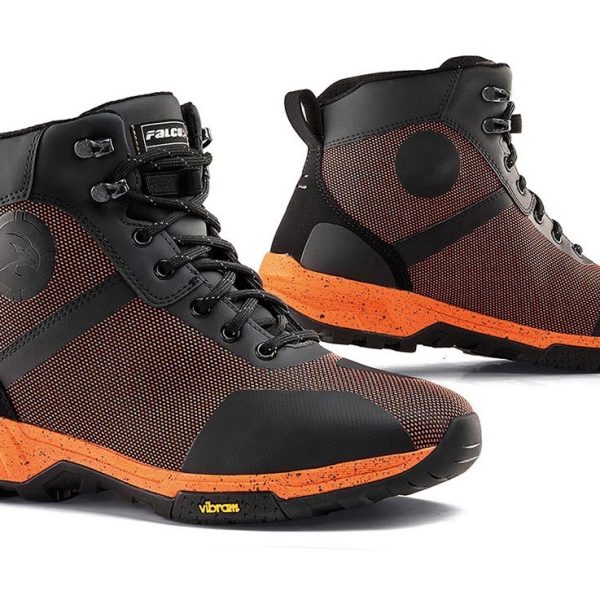 Мото боти FALCO HYKE BLACK/ORANGE
