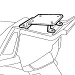 Монтажен комплект за куфари SHAD TOP MASTER BMW RT/K1100 LT 95