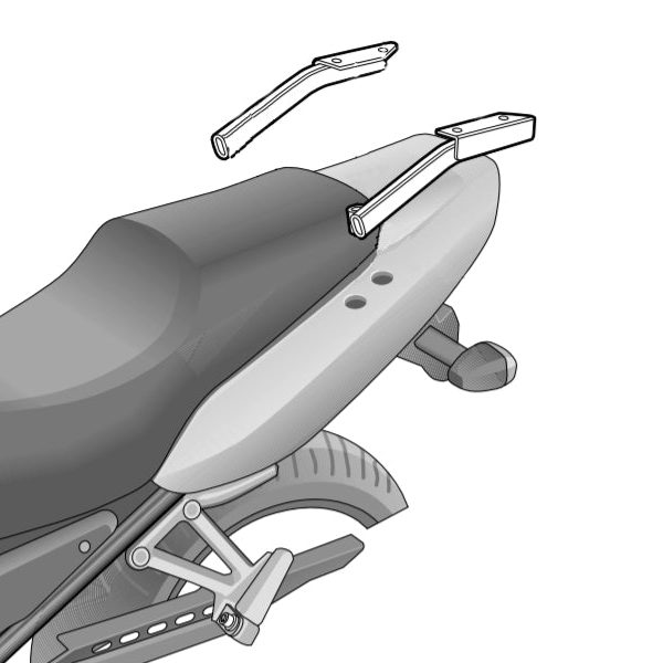 Монтажен комплект за куфари SHAD TOP MASTER YAMAHA FAZER 600 01