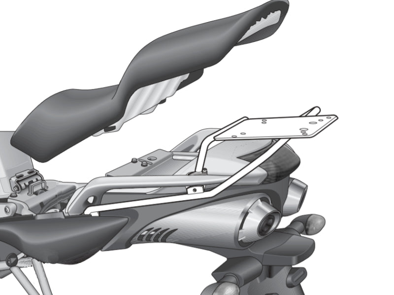 Y0FZ64ST.jpg Монтажен комплект за куфари SHAD TOP MASTER YAMAHA FAZER 600 04-09 - Image 1