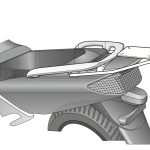 Монтажен комплект за куфари SHAD TOP MASTER YAMAHA TMAX 500 01
