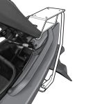 Монтажен комплект за куфари SHAD TOP MASTER YAMAHA T-MAX 500 08