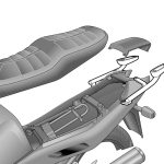 Монтажен комплект за куфари SHAD TOP MASTER YAMAHA XJ 900 94