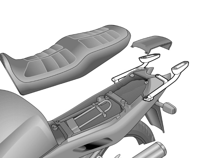 Y0XJ94ST.jpg Монтажен комплект за куфари SHAD TOP MASTER YAMAHA XJ 900 94 - Image 1
