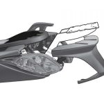 Монтажен комплект за куфари SHAD TOP MASTER YAMAHA X-MAX 125-250 '10