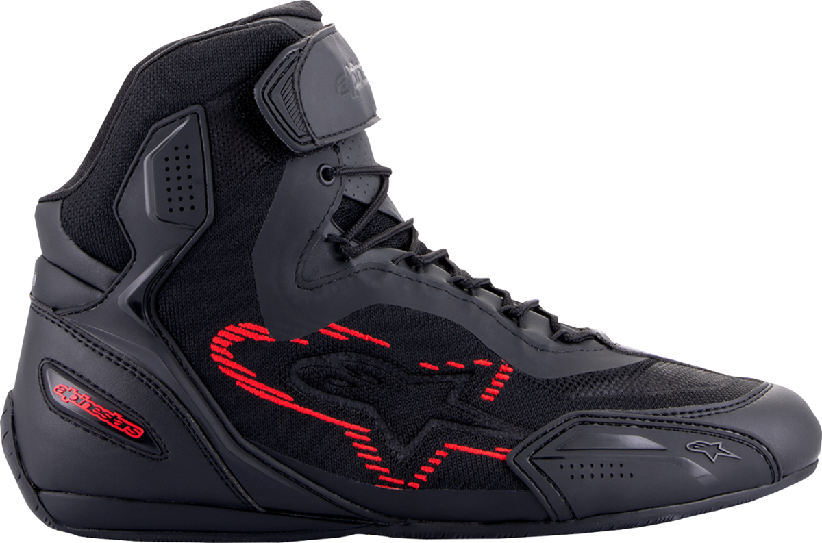 Мото боти ALPINESTARS Faster-3 Rideknit RED/GREY/BLACK - Image 4
